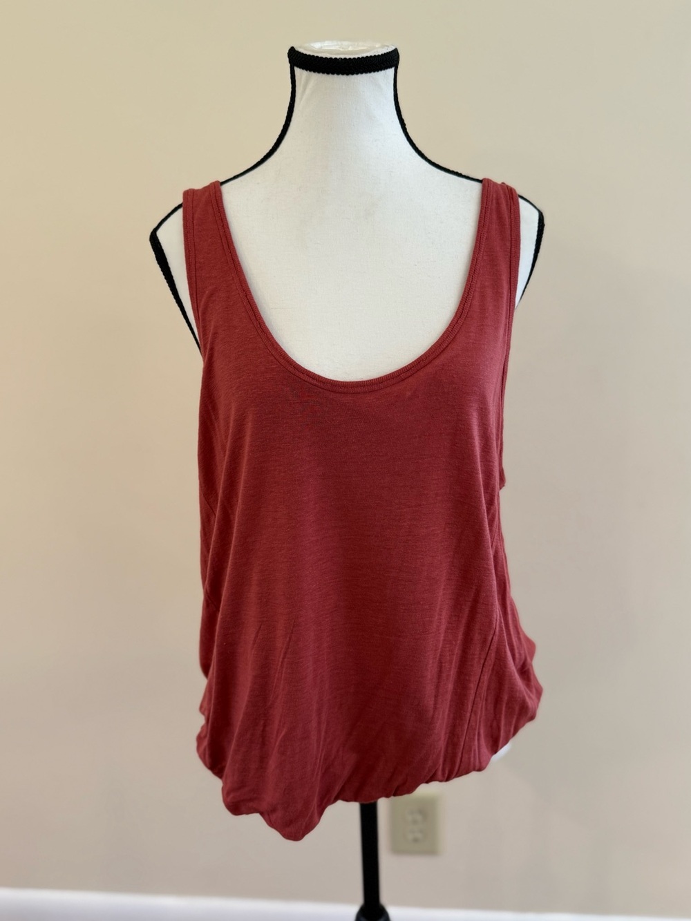 We The Free Scoop Tank Top - Brick Red